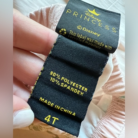 Boxlunch exclusive Our Universe Disney toddler princess ruffle pants leggings - Picture 6 of 6